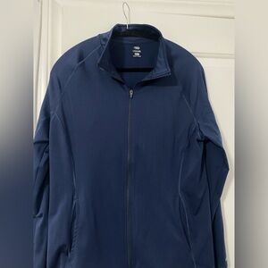 Zip up light weight work out jacket